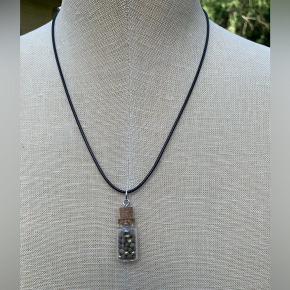 Handmade Bottled Up Emotions Necklace - Picture 4 of 12